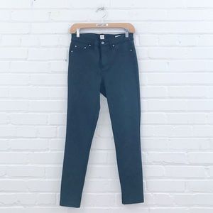 GAP charcoal leggings skinny stretch high rise